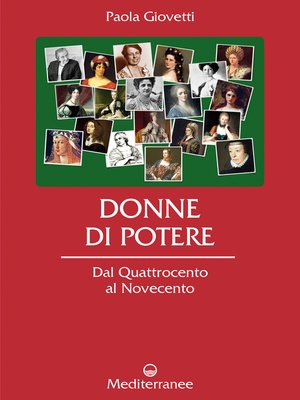 cover image of Donne di potere